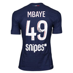 Camisola de Ibrahim Mbaye, Paris Saint-Germain