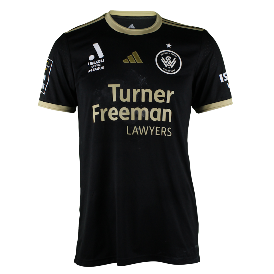 Gabriel Cleur Western Sydney Wanderers shirt