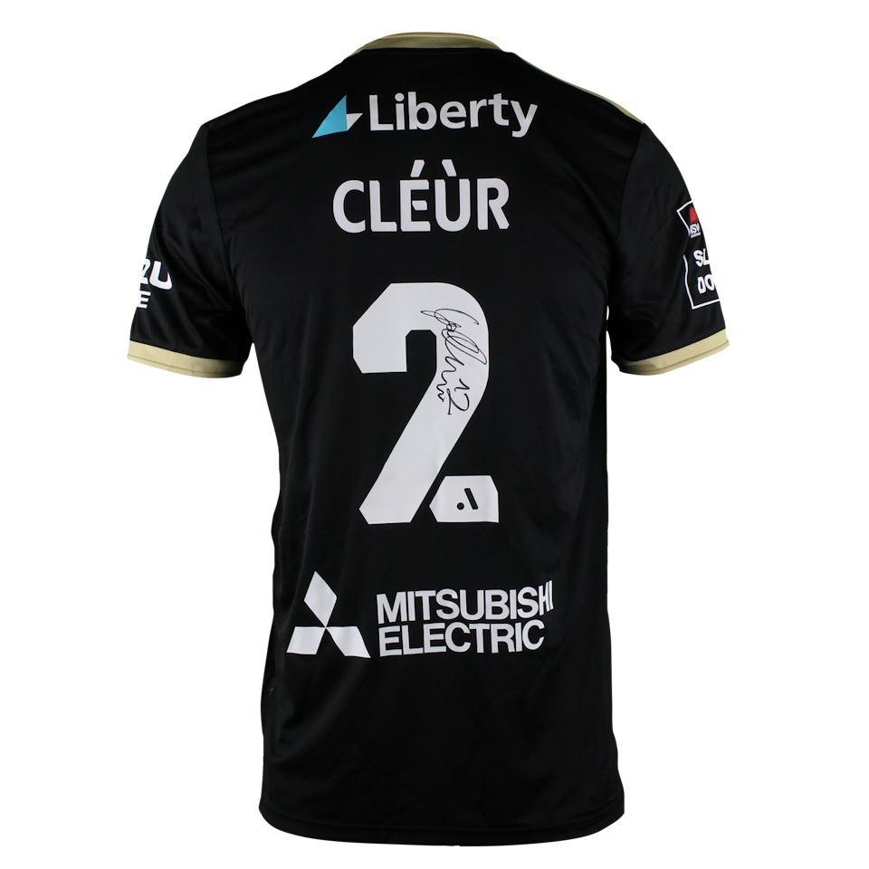 Gabriel Cleur Western Sydney Wanderers shirt