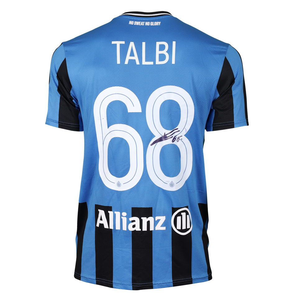 Chemsdine Talbi Club Brugge shirt