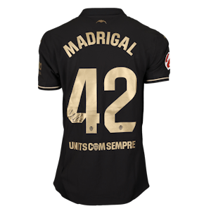 Warren Steven Madrigal Molina Valencia CF jersey