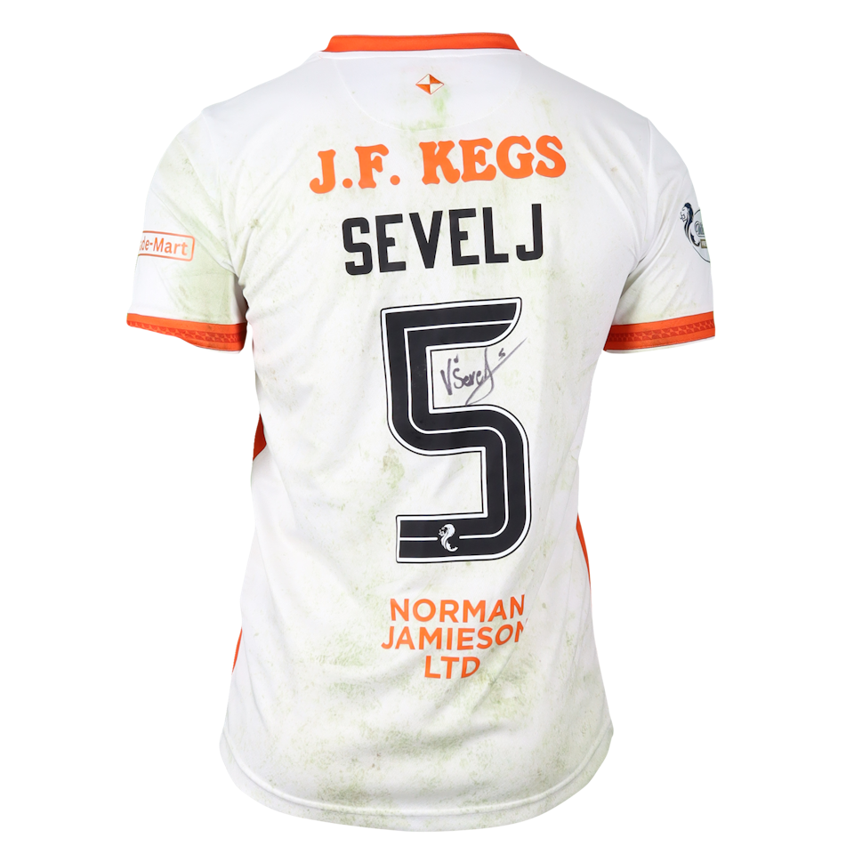 Vicko Sevelj Dundee United shirt