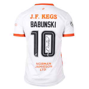 David Babunski Dundee United jersey
