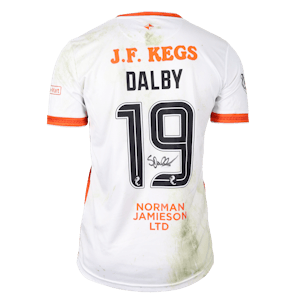 Sam Dalby Dundee United shirt