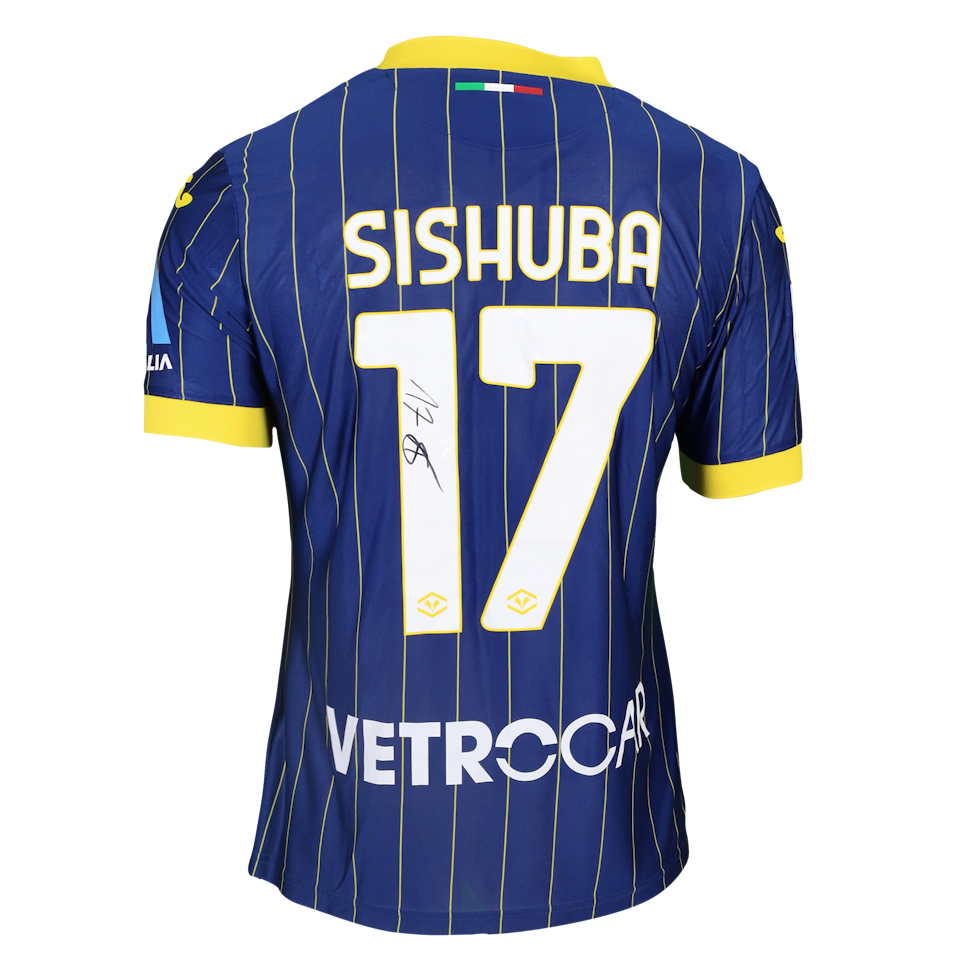 Ayanda Sishuba Hellas Verona FC jersey