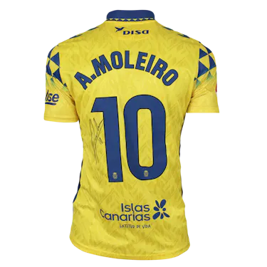 来自UD Las Palmas的Alberto Moleiro González球衣