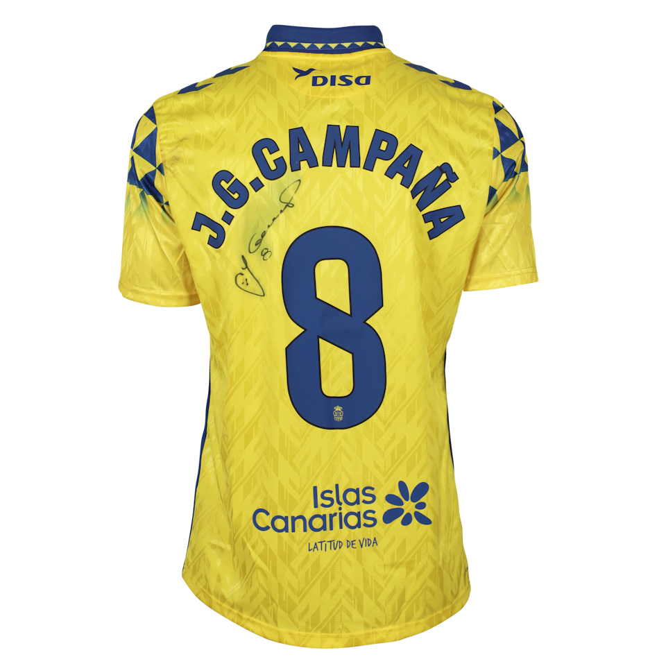 José Ángel Gómez Campaña UD Las Palmas shirt