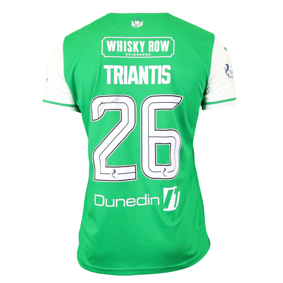 Nectarios Triantis Hibernian jersey