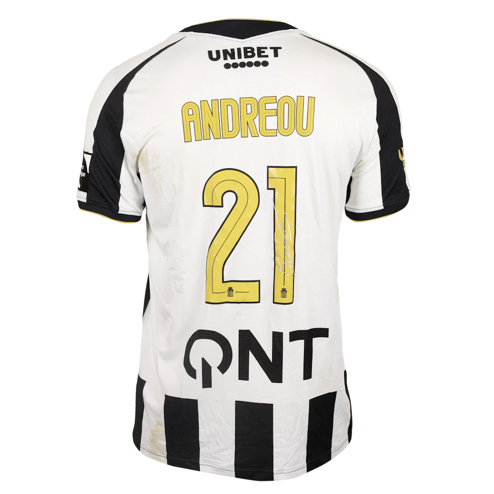 Maglia di Stelios Andreou (Sporting Charleroi)