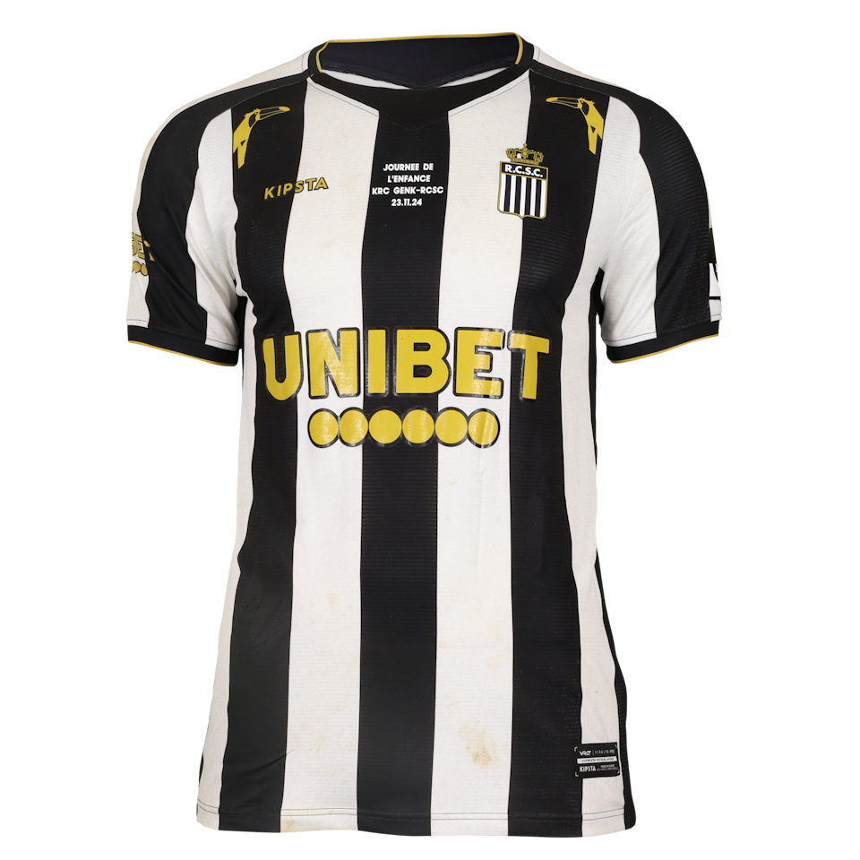 Yacine Titraoui Sporting Charleroi jersey