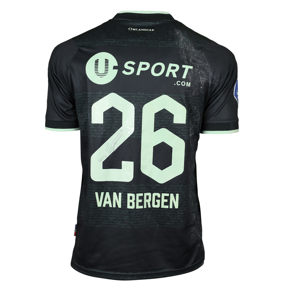 Shirt van Thom van Bergen FC Groningen