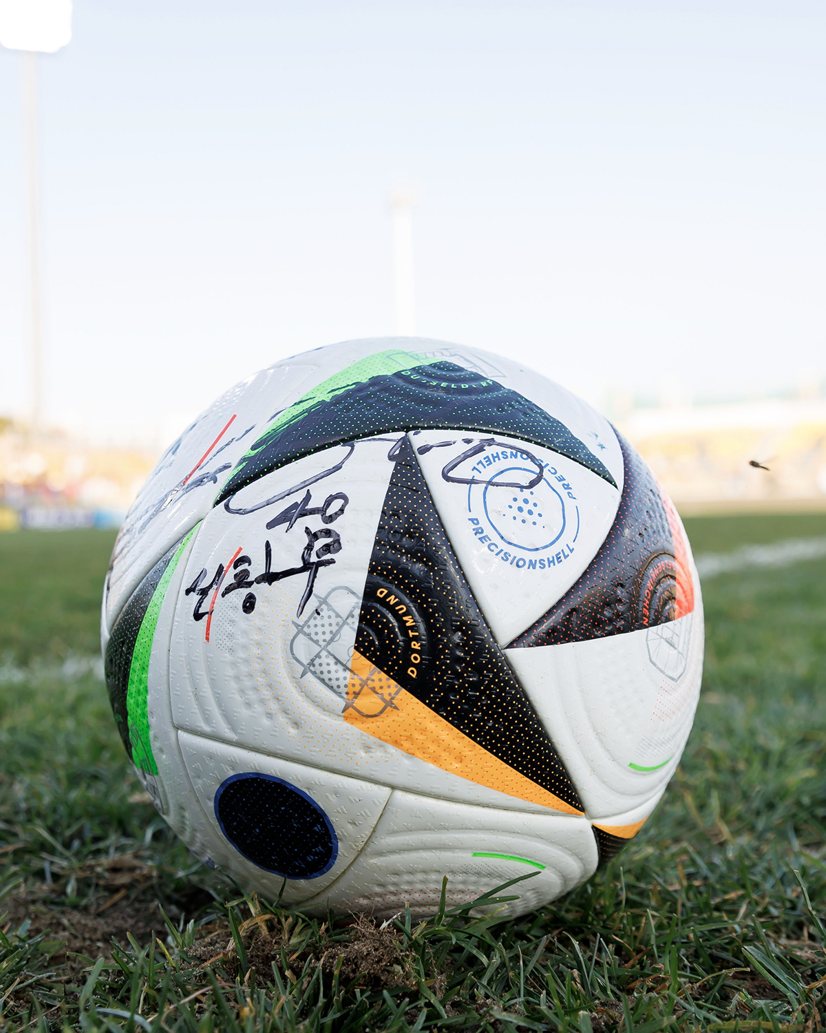 Match Scored Ball `93 - Chang-mu Shin 신창무| MatchWornShirt