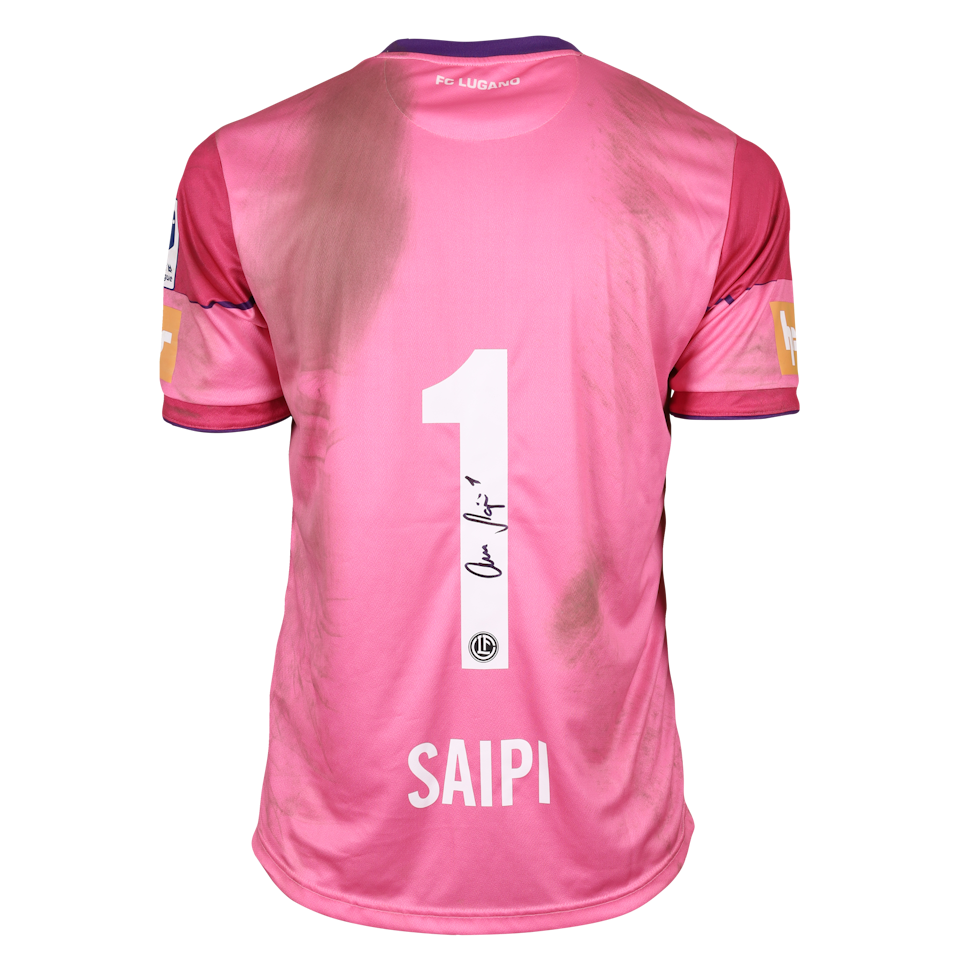 Amir Saipi FC Lugano shirt