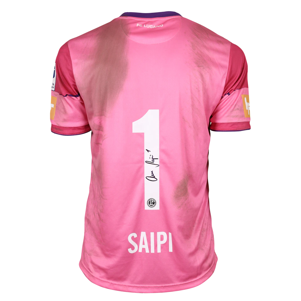 Amir Saipi FC Lugano shirt