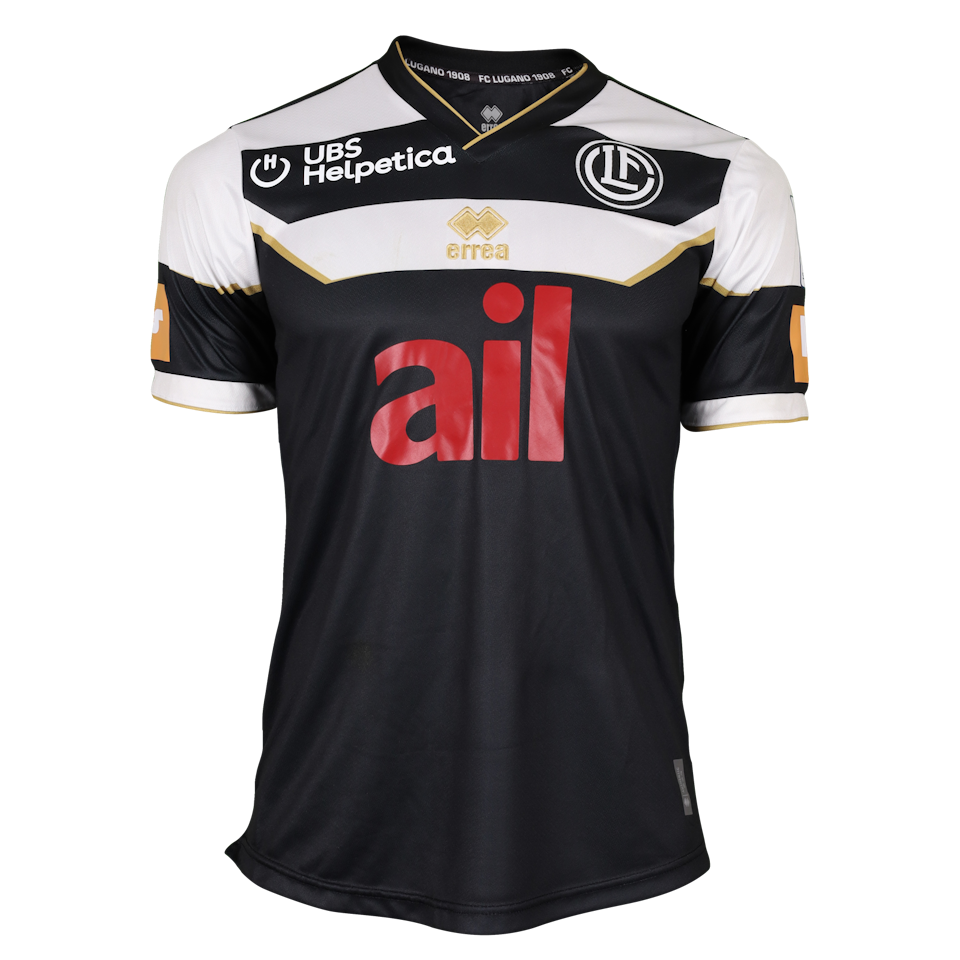Albian Hajdari FC Lugano jersey
