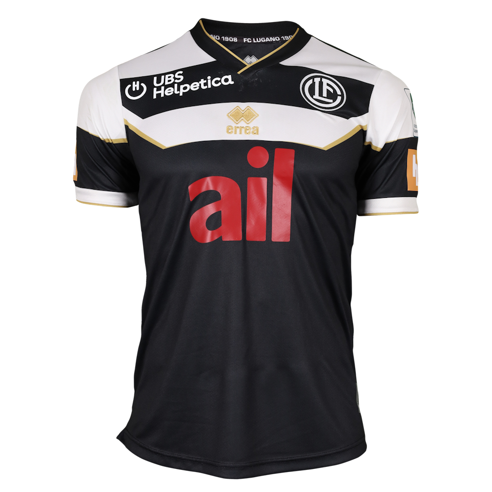 Mattia Zanotti FC Lugano shirt
