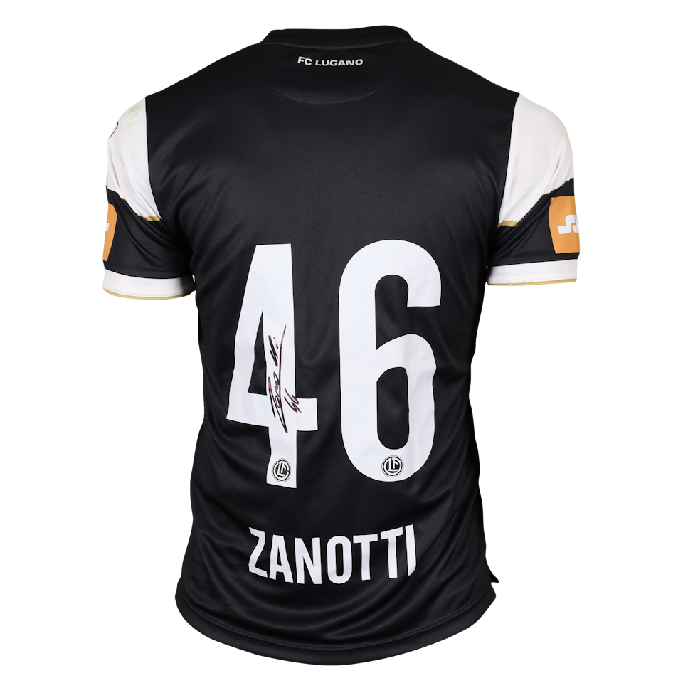 Mattia Zanotti FC Lugano shirt