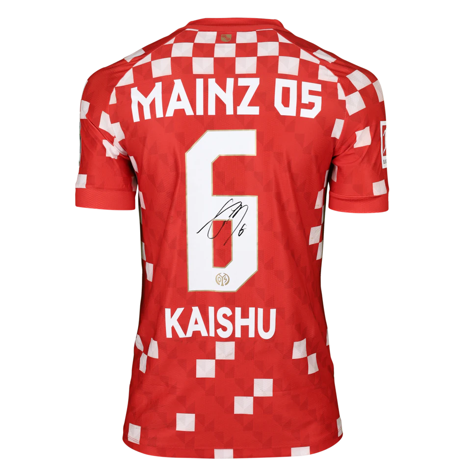 来自Mainz 05的Kaishu Sano 佐野海舟球衣