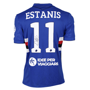 Sampdoria 팀의 Estanislau Pedrola Fortuny 셔츠