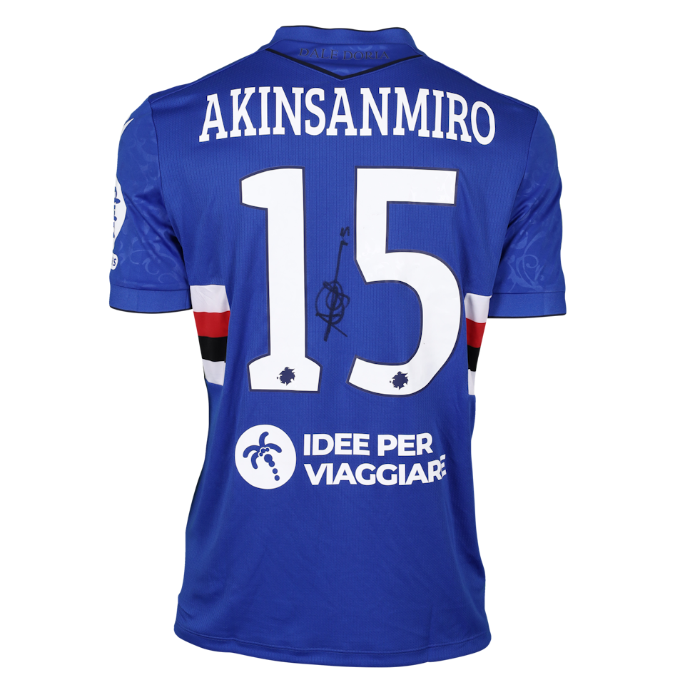 Ebenezer Akinsanmiro Sampdoria shirt