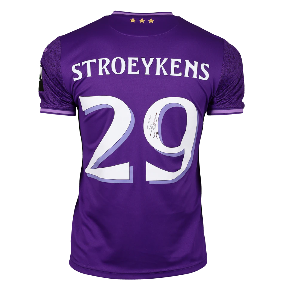 Mario Stroeykens RSC Anderlecht shirt