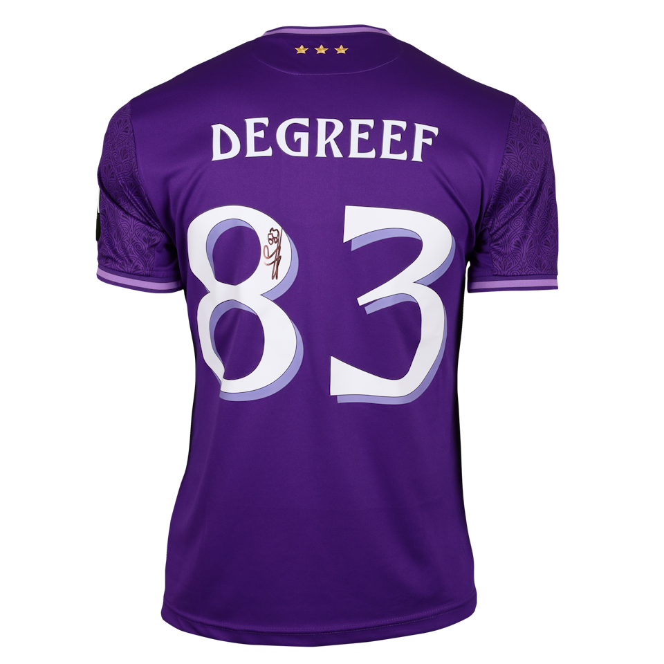 Shirt van Tristan Degreef RSC Anderlecht