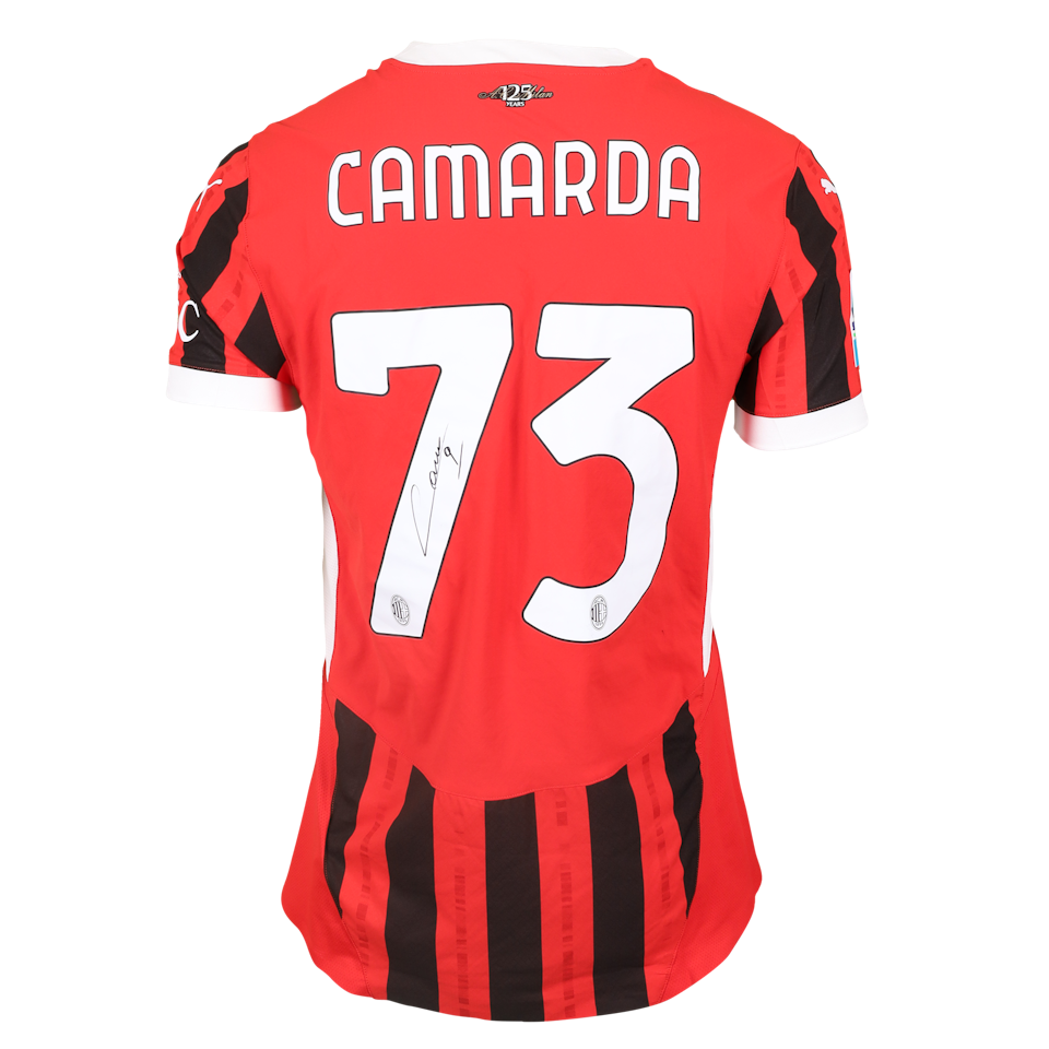 Francesco Camarda AC Milan shirt