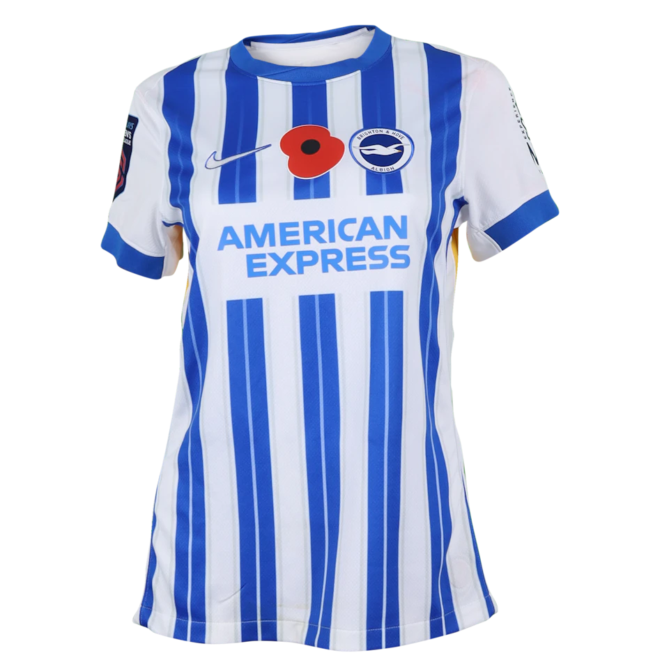 来自Brighton & Hove Albion WFC的Nikita Parris球衣