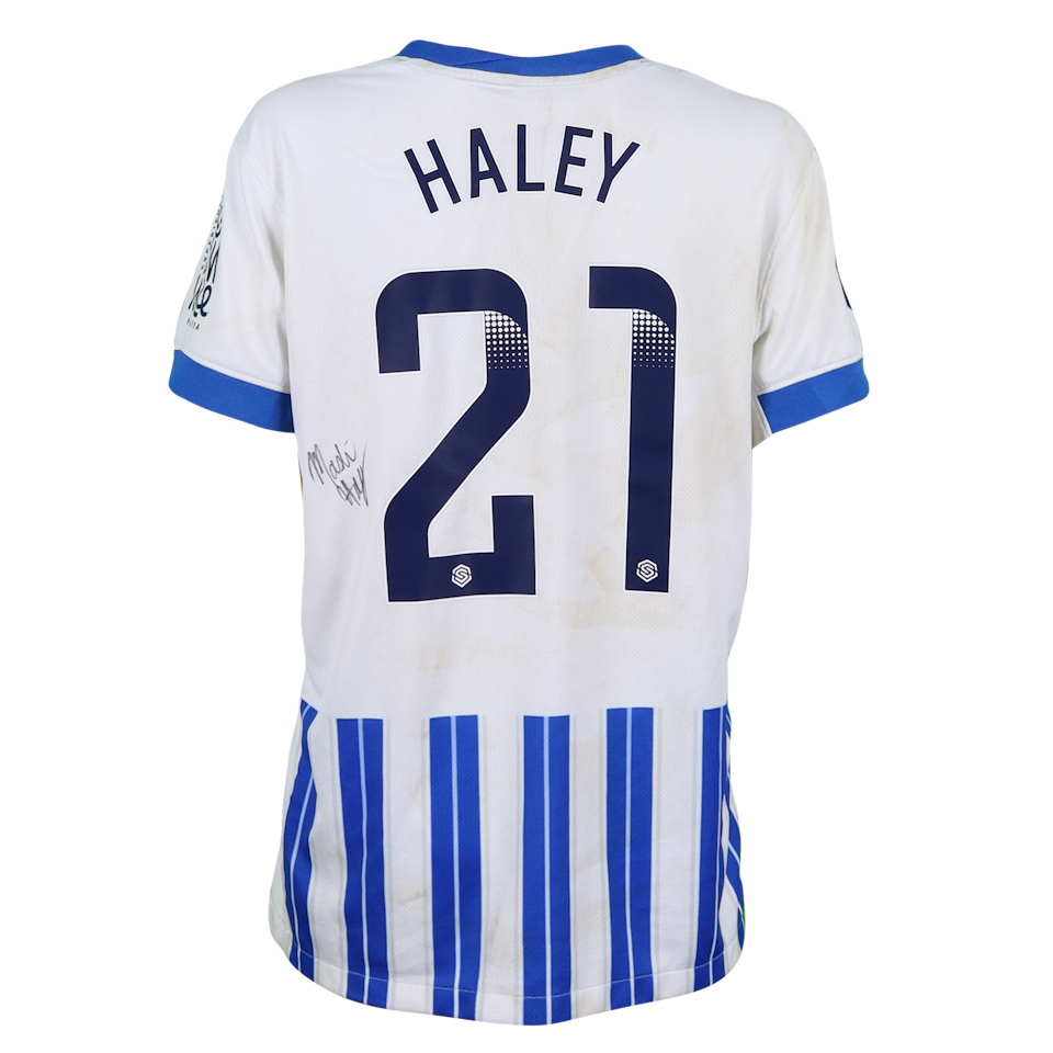 Madison Haley Brighton & Hove Albion WFC shirt