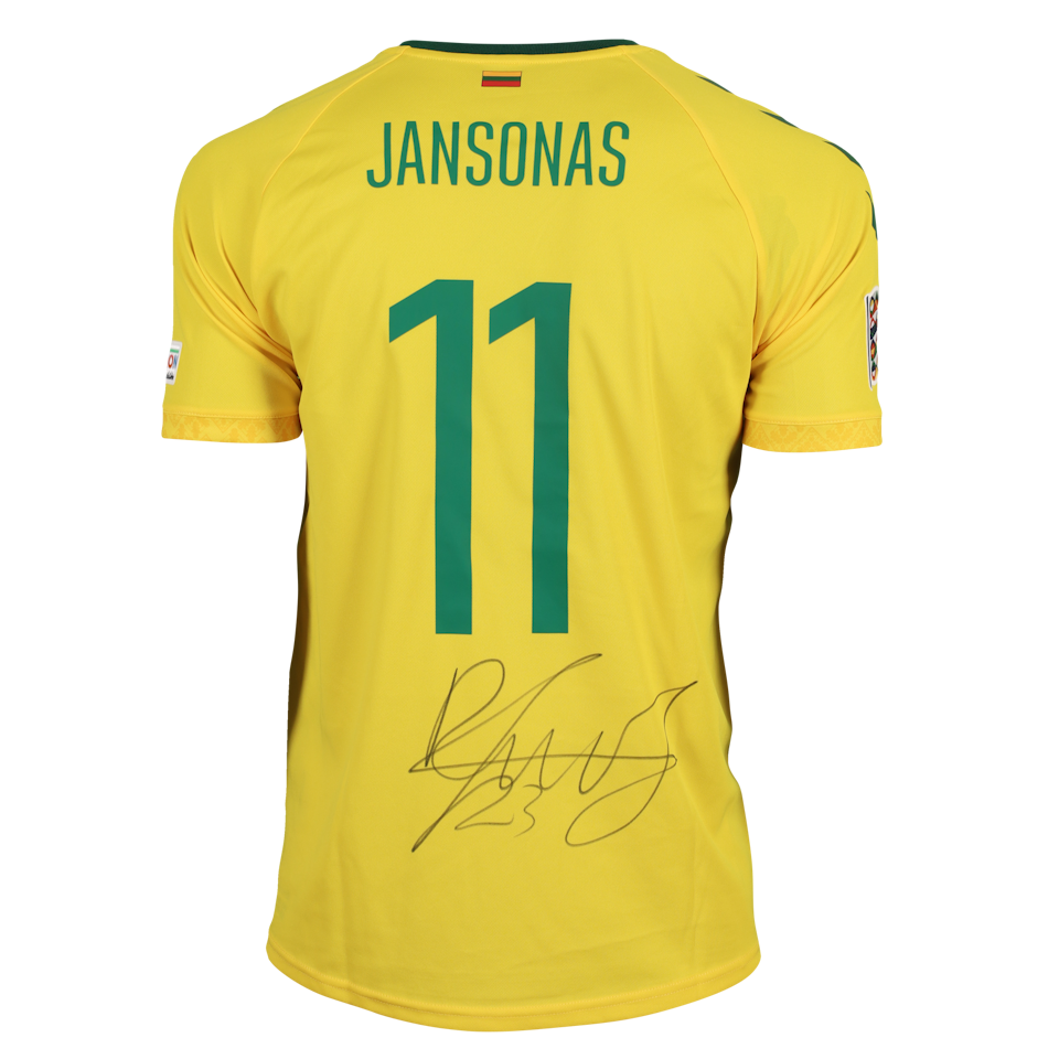 Romualdas Jansonas Lithuania shirt