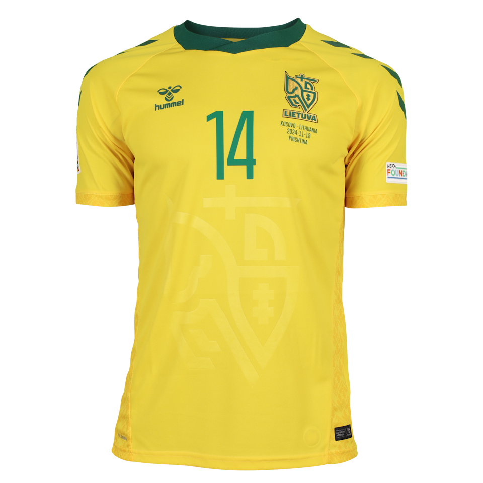 Vykintas Slivka Lithuania shirt