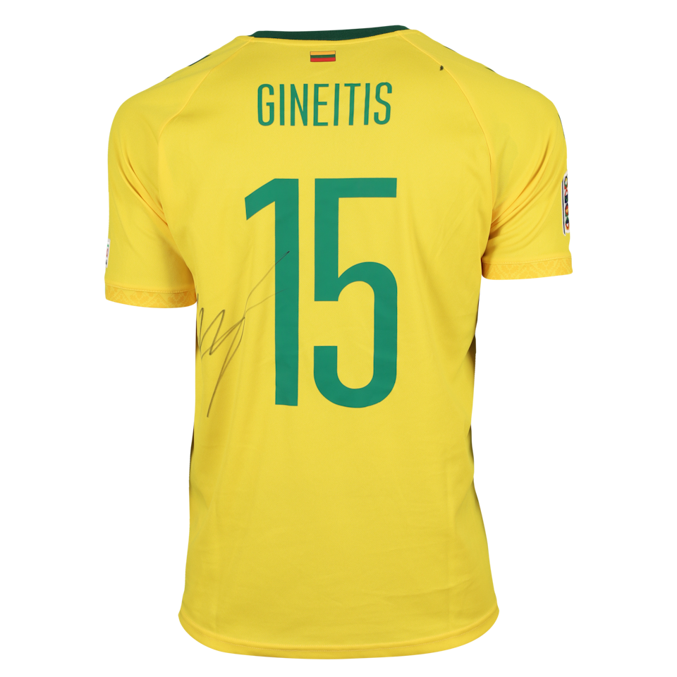 Gvidas Gineitis Lithuania jersey