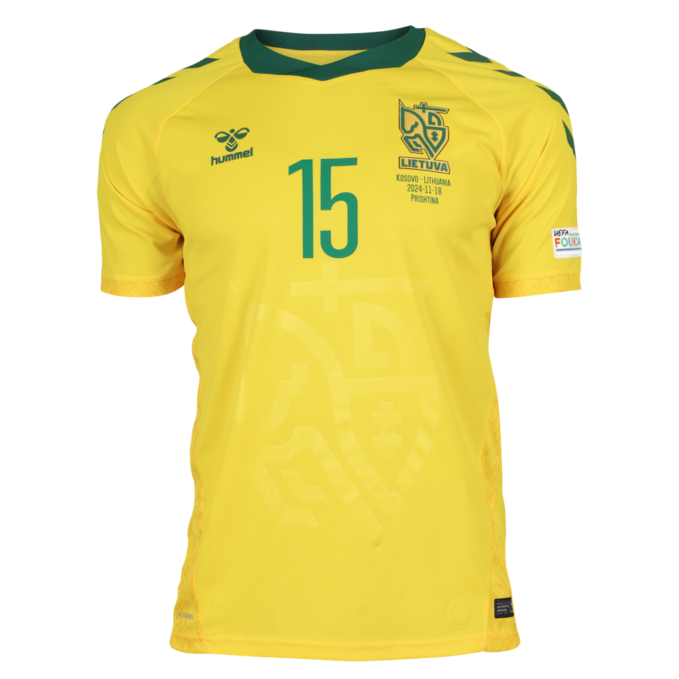 Gvidas Gineitis Lithuania jersey