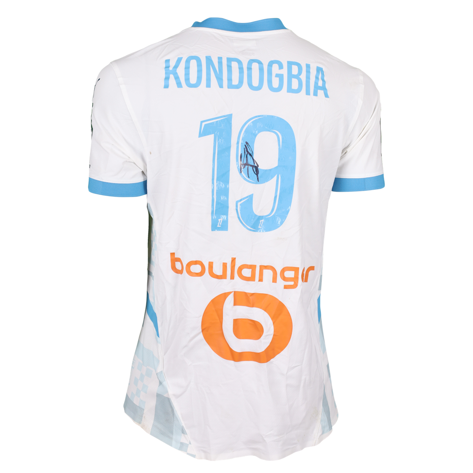 Geoffrey Kondogbia Olympique de Marseille jersey
