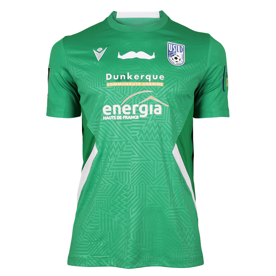 Maillot de Adrián Ortolá Vañó (USL Dunkerque)