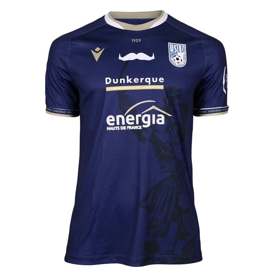 Kay Tejan USL Dunkerque shirt