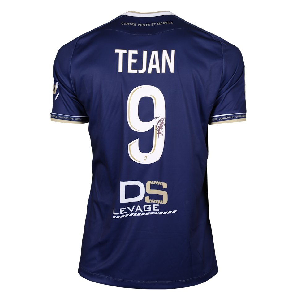 Kay Tejan USL Dunkerque shirt