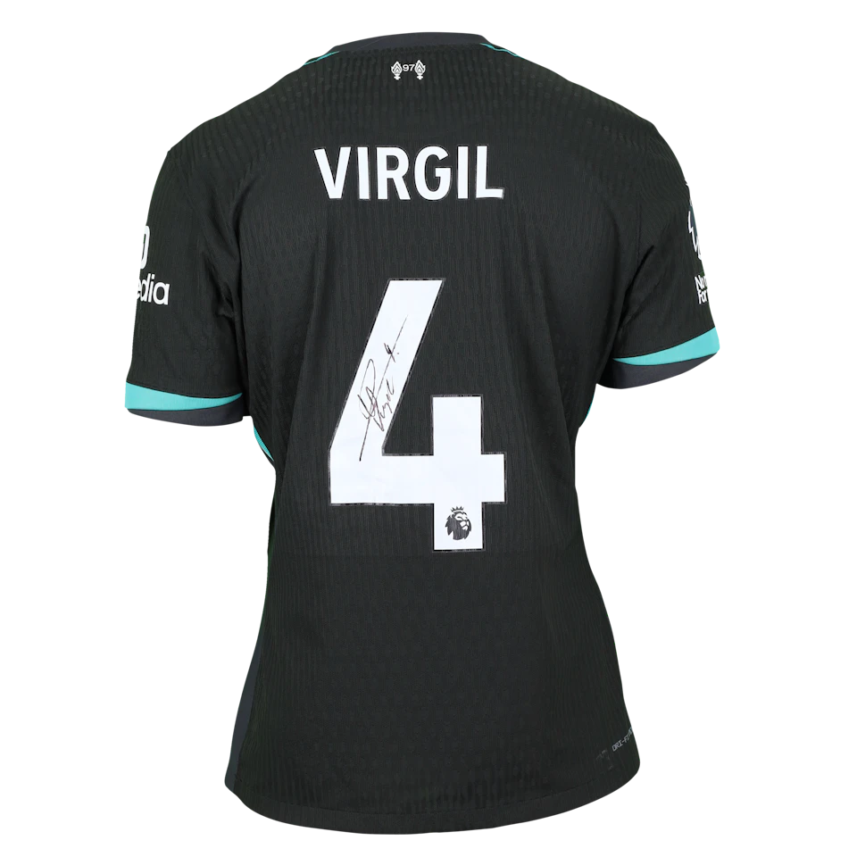 Virgil van Dijk Liverpool shirt