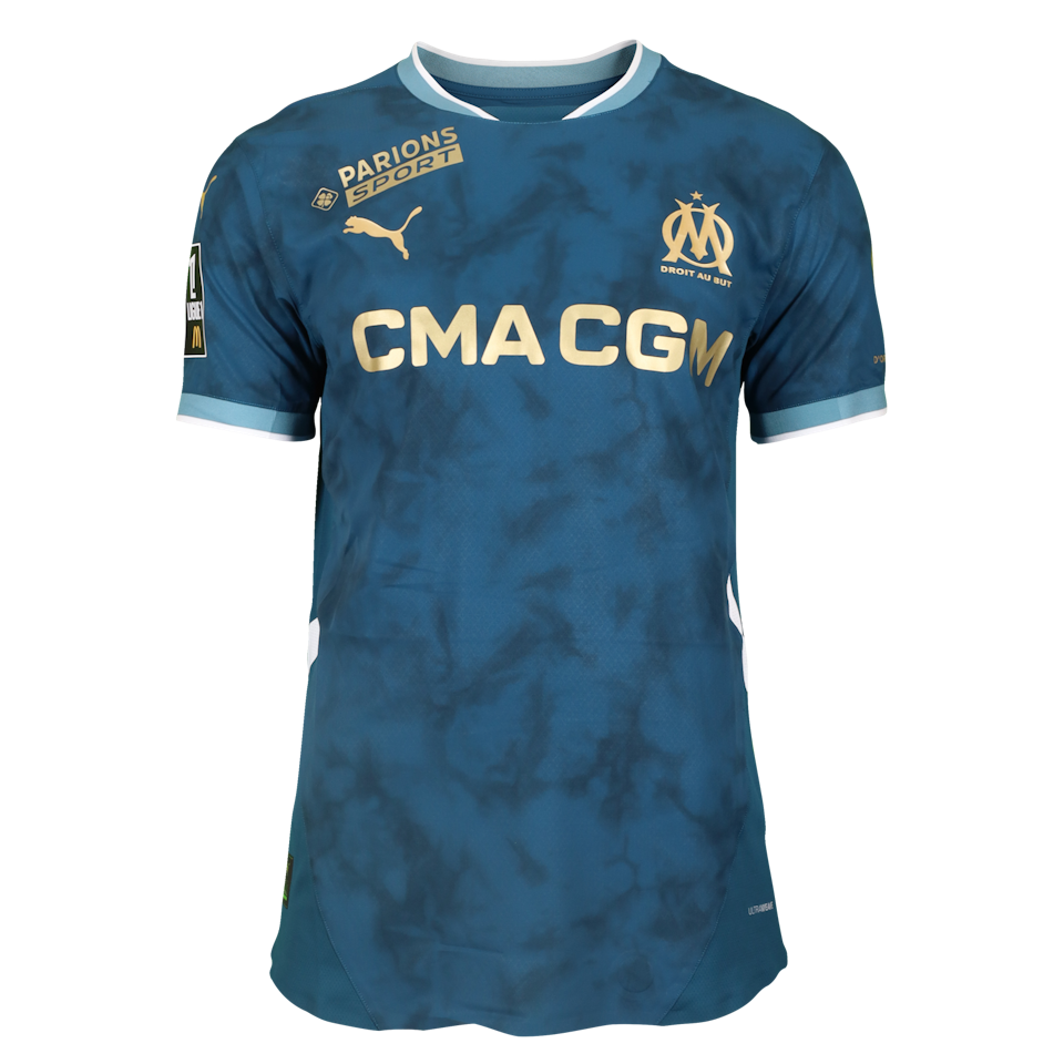 Olympique de Marseille 팀의 Rony Mimb Baheng 셔츠