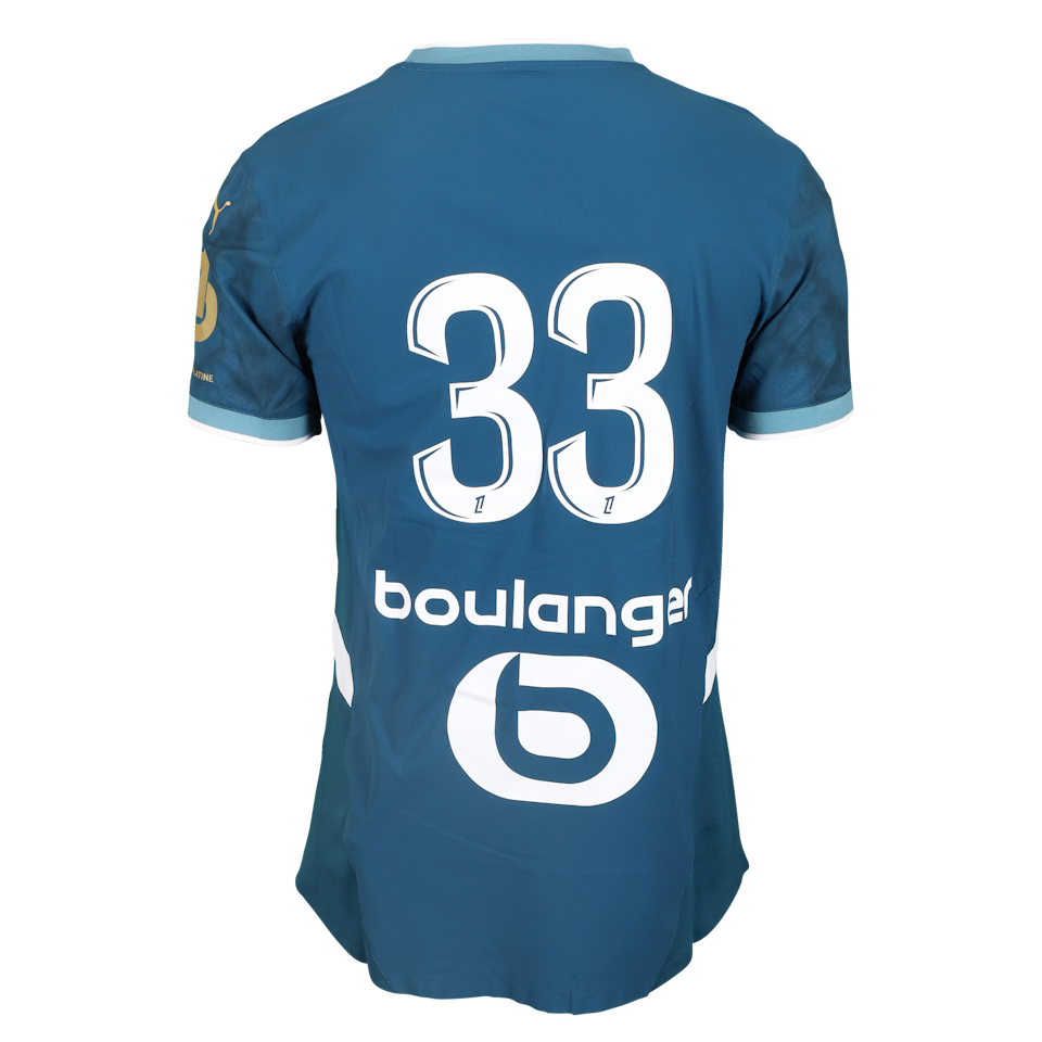 Olympique de Marseille 팀의 Rony Mimb Baheng 셔츠