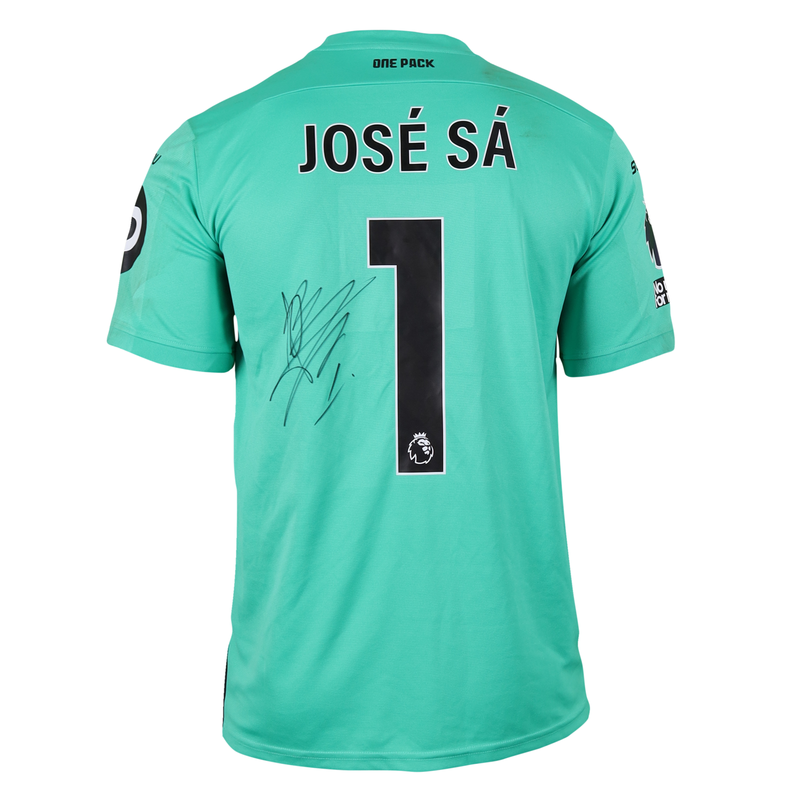 ウルブス25-26GKシャツ オーセンティックジョゼ・サー José Sá | Wolverhampton Wanderers - Crystal Palace | MatchWornShirt