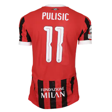 Christian Pulisic AC Milan のシャツ