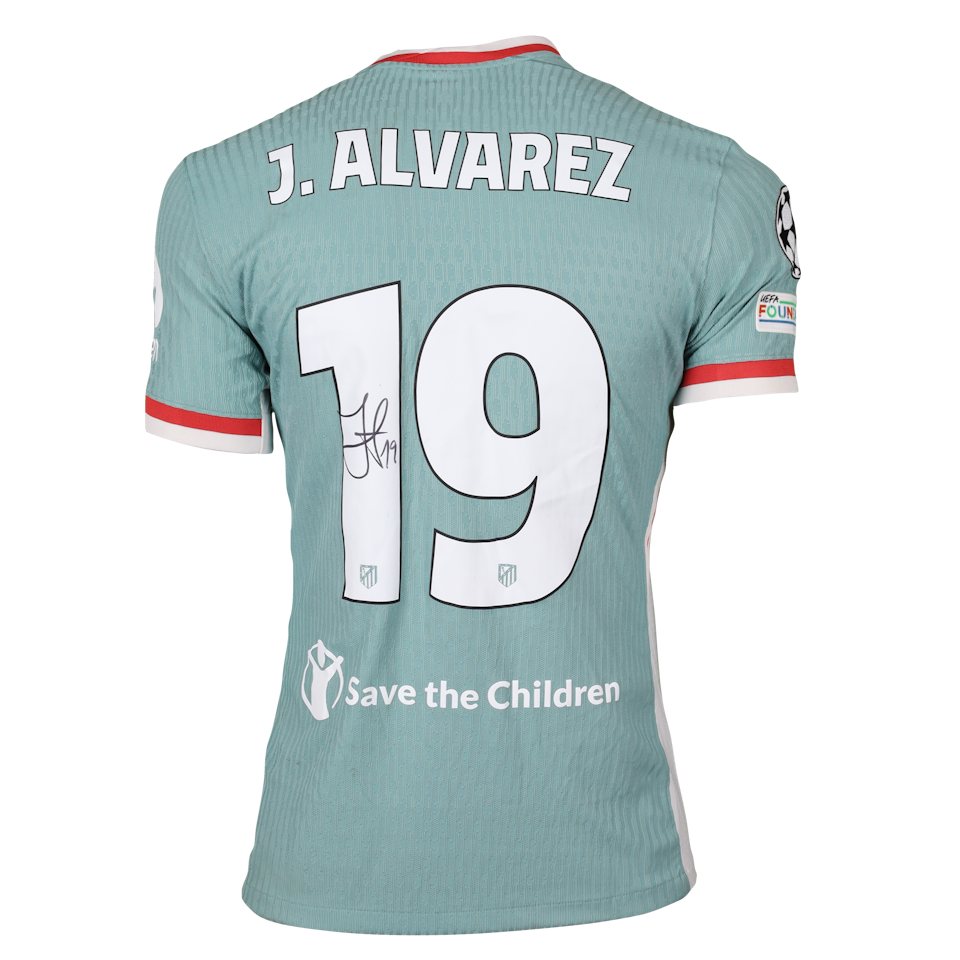 Julián Alvarez Atlético de Madrid shirt