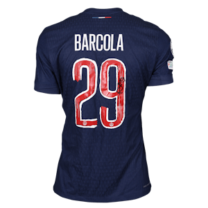 Bradley Barcola Paris Saint-Germain shirt