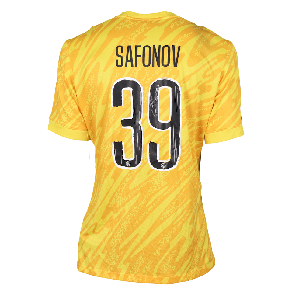 Matvey Safonov Paris Saint-Germain shirt