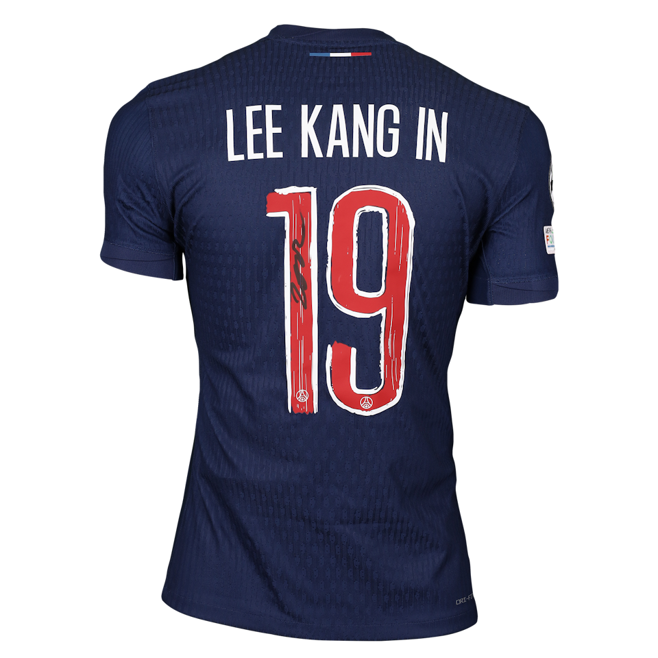Kang-In Lee 이강인 Paris Saint-Germain shirt