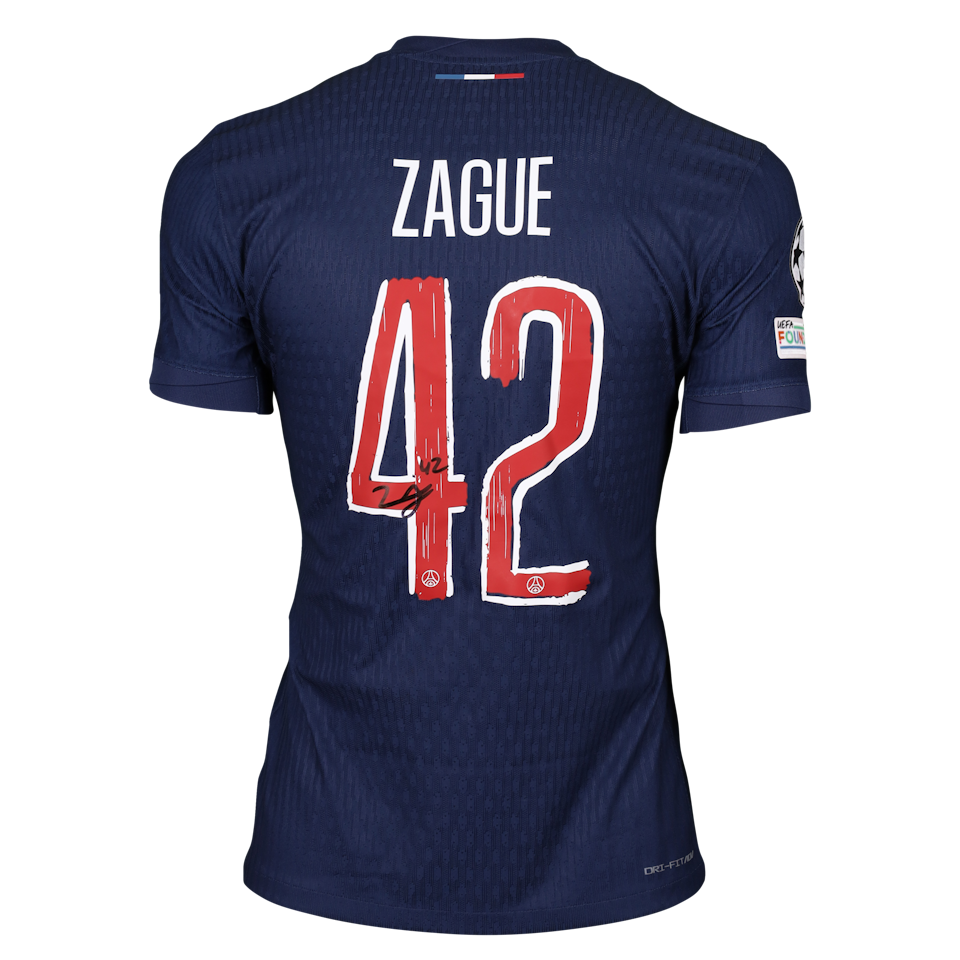 Yoram Zague Paris Saint-Germain camisa.