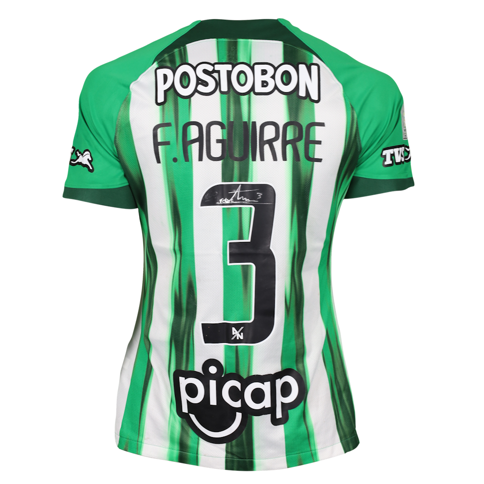 Juan Felipe Aguirre Atlético Nacional shirt