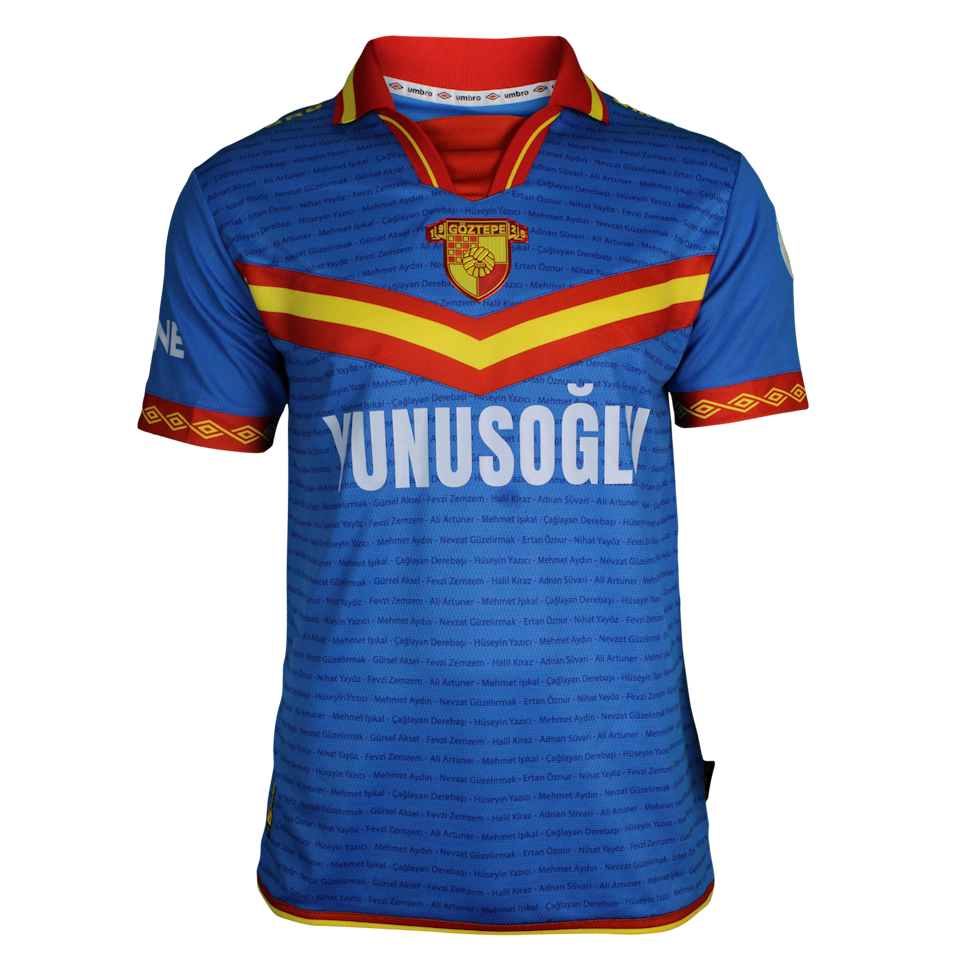 Camisa de Taha Altıkardeş Göztepe