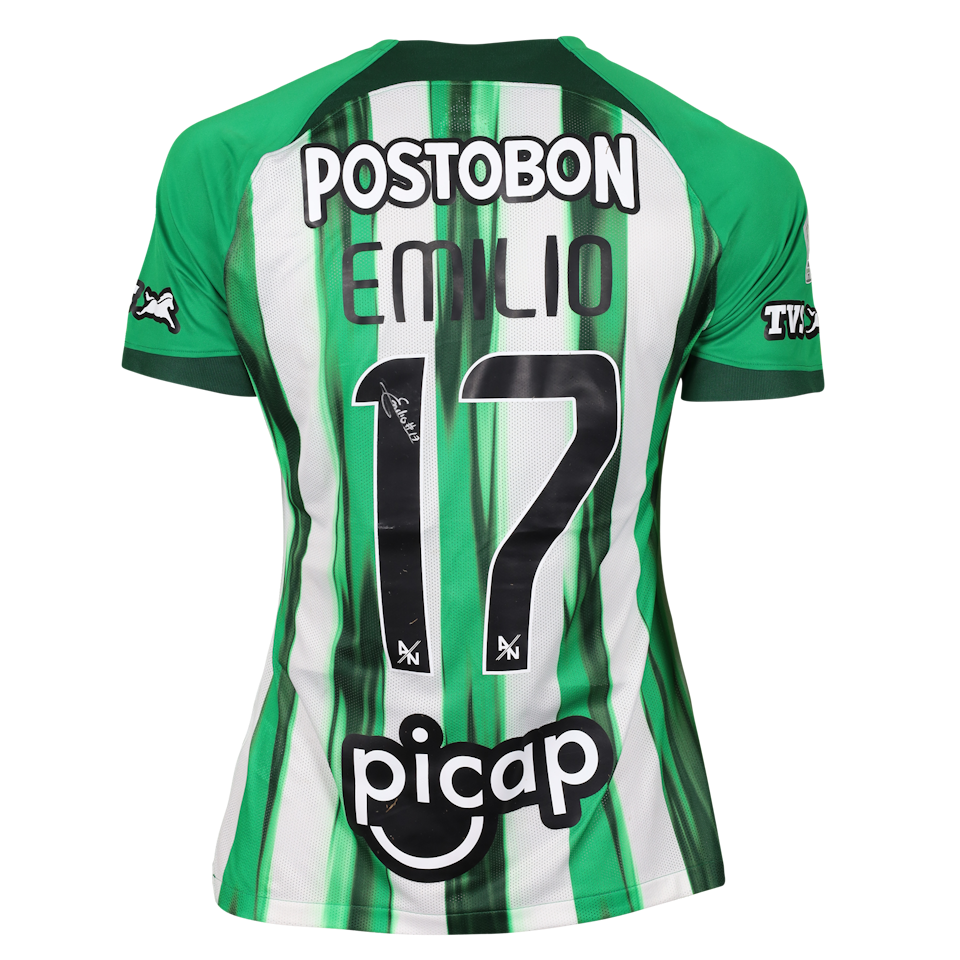 Emilio Aristizabal Atlético Nacional shirt